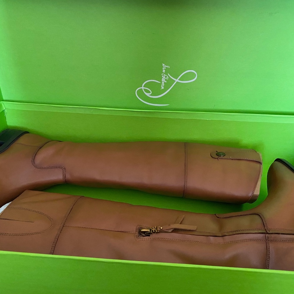 Sam Edelman Leather Knee High Boot